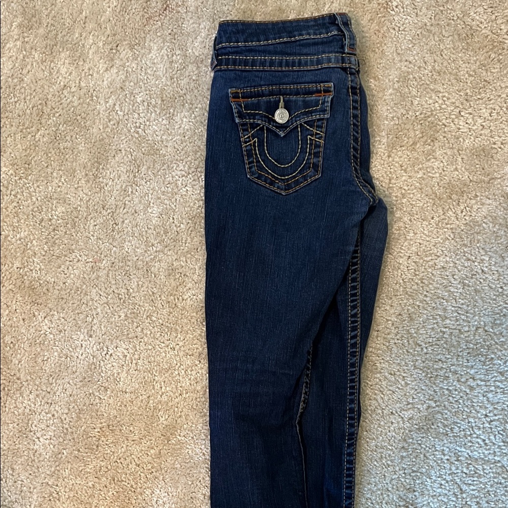 True Religion Dark Blue Skinny Jeans